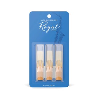 Foto 1 | Foto 1 | Cañas Para Saxofón D'addario Woodwinds Royal Alto Sax Strength 2.5 Paquete De 3 - Venta Internacional.