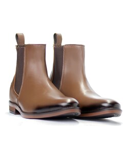 Foto 3 | Foto 3 | Botin Chelsea Daraimar Piel Borrego Café