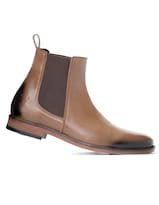 Botin Chelsea Daraimar Piel Borrego Café