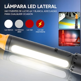 Foto 5 | Foto 5 | Lámpara Táctica Led Recargable Lab.G con 9 Modos