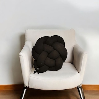 Foto 2 | Foto 2 | Cojin Decorativo Original Negro Minimalista