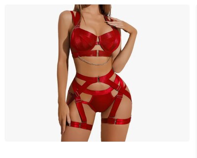 Foto 1 | Foto 1 | Coordinado Lancería Sexi 5 Piezas