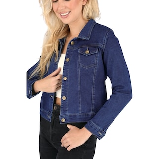 Foto 3 | Foto 3 | Chamarra Mezclilla Savage Monkey Azul Marino Para Mujer