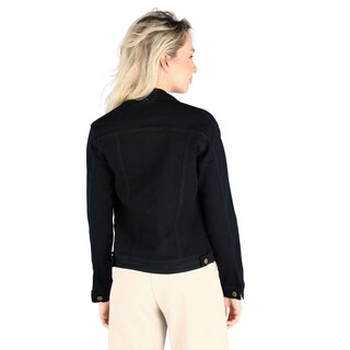 Foto 2 | Foto 2 | Chamarra Mezclilla Savage Monkey Negro Para Mujer