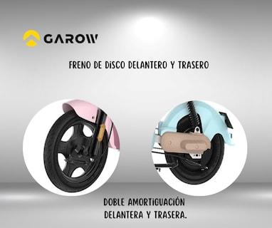 Foto 5 | Foto 5 | Bicicleta Eléctrica Motor 800 W Garow City Pro Negra
