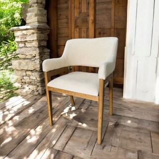 Foto 4 | Foto 4 | Comedor Para 6 Personas Color Beige De Madera De Parota Natural