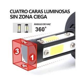 Foto 2 | Foto 2 | Kit De Faros Belug Delanteros De 4 Lados 9004 Negro