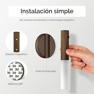 Foto 3 | Foto 3 | Set De 3 Lámparas Lo Necesito Led Recargables Usb-c Con Sensor De Movimiento Y Diseño Minimalista