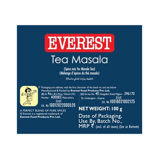 Foto 3 | Foto 3 | Té De Especias Everest Masala 100g - Venta Internacional.
