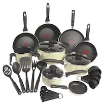 Batería de Cocina T-fal Supercook Verde Lichen con Antiadherente 26 Piezas