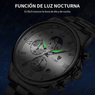 Foto 3 | Foto 3 | Reloj Eo Safe Imports Plateado para Hombre