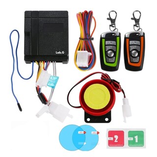Foto 1 | Foto 1 | Alarma Arranque Lab.g Control Remoto Para Moto Seguridad Antirrobo Negro