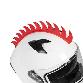 Foto 1 | Foto 1 | Cuernos Adorno Mohicano Para Cascos Motos Rojo Kinlley