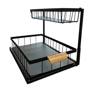 Foto 1 | Foto 1 | Organizador De Fregadero Organizador De Cocina Extraible Para Gabinete Capacidad De Carga 25 K Bluelander