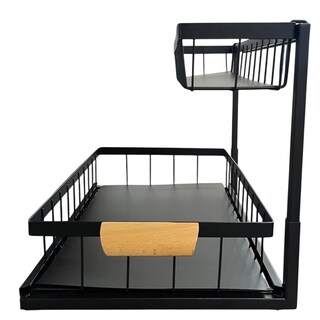 Foto 2 | Foto 2 | Organizador De Fregadero Organizador De Cocina Extraible Para Gabinete Capacidad De Carga 25 K Bluelander