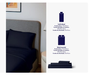 Foto 2 | Foto 2 | Juego De Sábanas Matrimonial 100% Microfibra Pierre