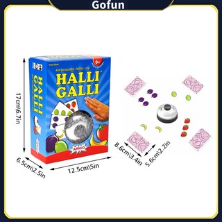 Foto 5 | Foto 5 | Juego De Mesa Halli Galli Raining Reaction Hability Family Party - Venta Internacional.