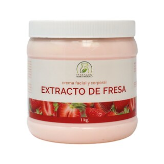 Foto 1 | Foto 1 | Crema Extracto De Fresa Corporal Tonifica Productos Mart Mexico 1 Kilo