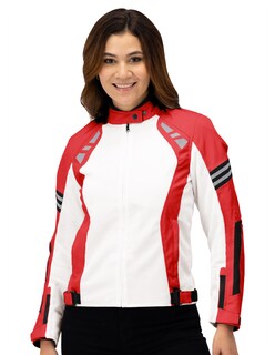 Foto 1 | Foto 1 | Chamarra Mujer Biker Con Protección Espalda Y Codos