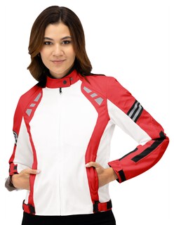 Foto 2 | Foto 2 | Chamarra Mujer Biker Con Protección Espalda Y Codos