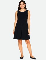 Vestido Corto Linterz Beky Negro para Mujer