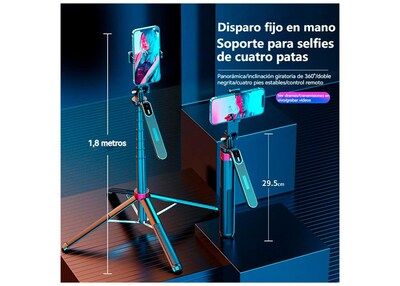 Foto 2 | Foto 2 | Tripié Selfie Stick 1.8m