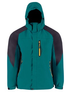 Foto 4 | Foto 4 | Chamarra Unisex Impermeable Gorro Desmontable Doble Cierre