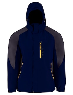 Foto 4 | Foto 4 | Chamarra Unisex Impermeable Gorro Desmontable Doble Cierre
