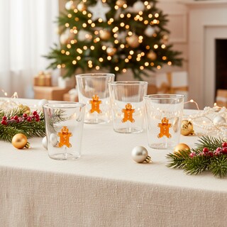 Foto 2 | Foto 2 | Vasos Ideen Jengibre Set 4 Cristal 400 Ml