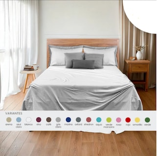 Foto 4 | Foto 4 | 2500 Hilos Tacto Suave Egipcio Premium Diseño De La Tela Blanco