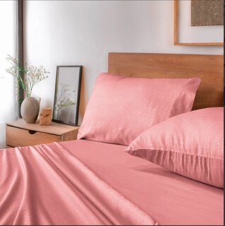Foto 1 | Foto 1 | Hilos Tacto Suave Egipcio Premium Diseño De La Tela Rosa