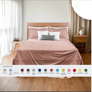 Foto 4 | Foto 4 | Hilos Tacto Suave Egipcio Premium Diseño De La Tela Rosa