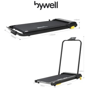 Foto 5 | Foto 5 | Caminadora Eléctrica Bywell 6km/hr Motor 2.0hp Ca018 Negro