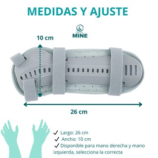 Foto 2 | Foto 2 | Férula Ortopédica Para Muñeca Con Soporte Rígido En Ambos Lados (talla Única Izquierda O Derecha) | Muñequera Con Soporte Rígido
