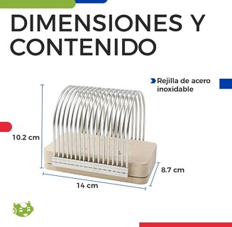 Foto 4 | Foto 4 | Xtellar Cortador De Verduras En Bambú Con Tabla Picador - Cocina Como Chef Profesional