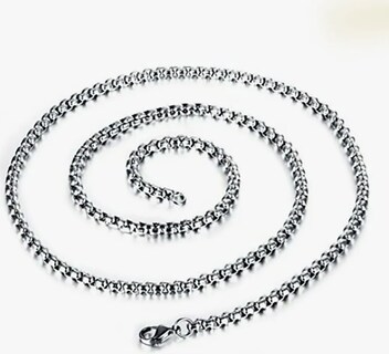 Foto 3 | Foto 3 | Collar Xtellar De Ancla En Titanio Plateado Deluxe Apto Para Hombre Y Mujer