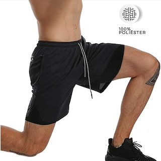 Foto 4 | Foto 4 | Vedicci Short Deportivo Hombre 2 En 1 Color Negro Talla L