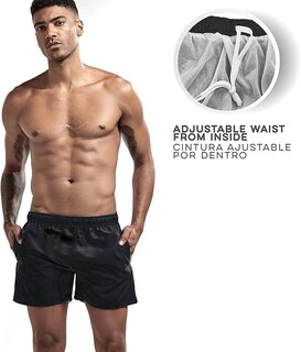 Foto 5 | Foto 5 | Vedicci Traje De Baño Hombre Ajustable Color Negro Talla S