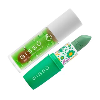Foto 1 | Foto 1 | Duo De Brillo Y Labial Mágico Bissu - Manzana Verde / Buena Onda