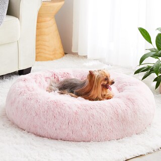 Foto 1 | Foto 1 | Cama Para Perros Wnpethome Calming Donut De Piel Sintética Autocalentable - Venta Internacional.
