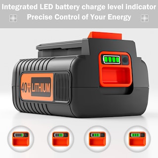 Foto 3 | Foto 3 | Batería De Repuesto Nelebuto 40v 2.0ah Para Black+decker 40v - Venta Internacional.