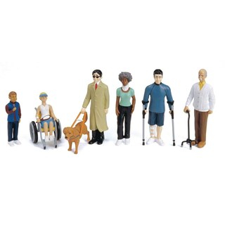 Foto 1 | Foto 1 | Set Block Play People Excellerations Con Capacidades Diferentes 8 Piezas - Venta Internacional.