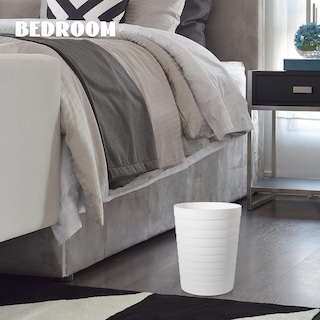 Foto 3 | Foto 3 | Papelera Pequeña Uujoly De Plástico 6 L 1.8 Galones Color Blanco - Venta Internacional.