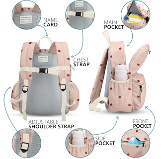 Foto 5 | Foto 5 | Mochila Atgark Corduroy Para Niños Pequeños De 2 A 5 Años - Venta Internacional.