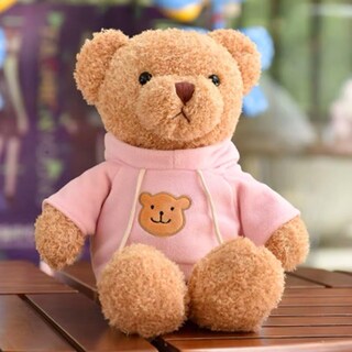Foto 3 | Foto 3 | Almohada De Peluche Con Forma De Oso De Peluche Szpaidx Para Niños De 50 Cm - Venta Internacional.