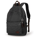 Mochila Muzee Canvas Para Portátil De Viaje Ligera De 15 6 Pulgadas - Venta Internacional.