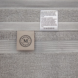 Foto 5 | Foto 5 | Juego De Toallas De Baño Martha Stewart 100% Algodón 6 Piezas Gris - Venta Internacional.