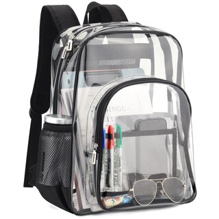 Foto 1 | Foto 1 | Mochila Carolipack Clear Heavy Duty Xl. Tpu Transparente - Venta Internacional.