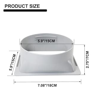 Foto 4 | Foto 4 | Acoplador De Manguera De Escape De Aire Acondicionado Portátil Y Adaptador De Ventana - Venta Internacional.