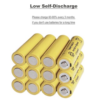 Foto 6 | Foto 6 | Pilas Recargables Fulin Aa 1.2 V 300 Mah Ni-cd 12 Paquetes - Venta Internacional.